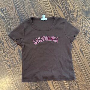 Full Tilt Brown Kids' 'California' Graphic Tee